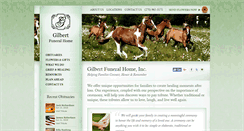 Desktop Screenshot of gilbertfunerals.com